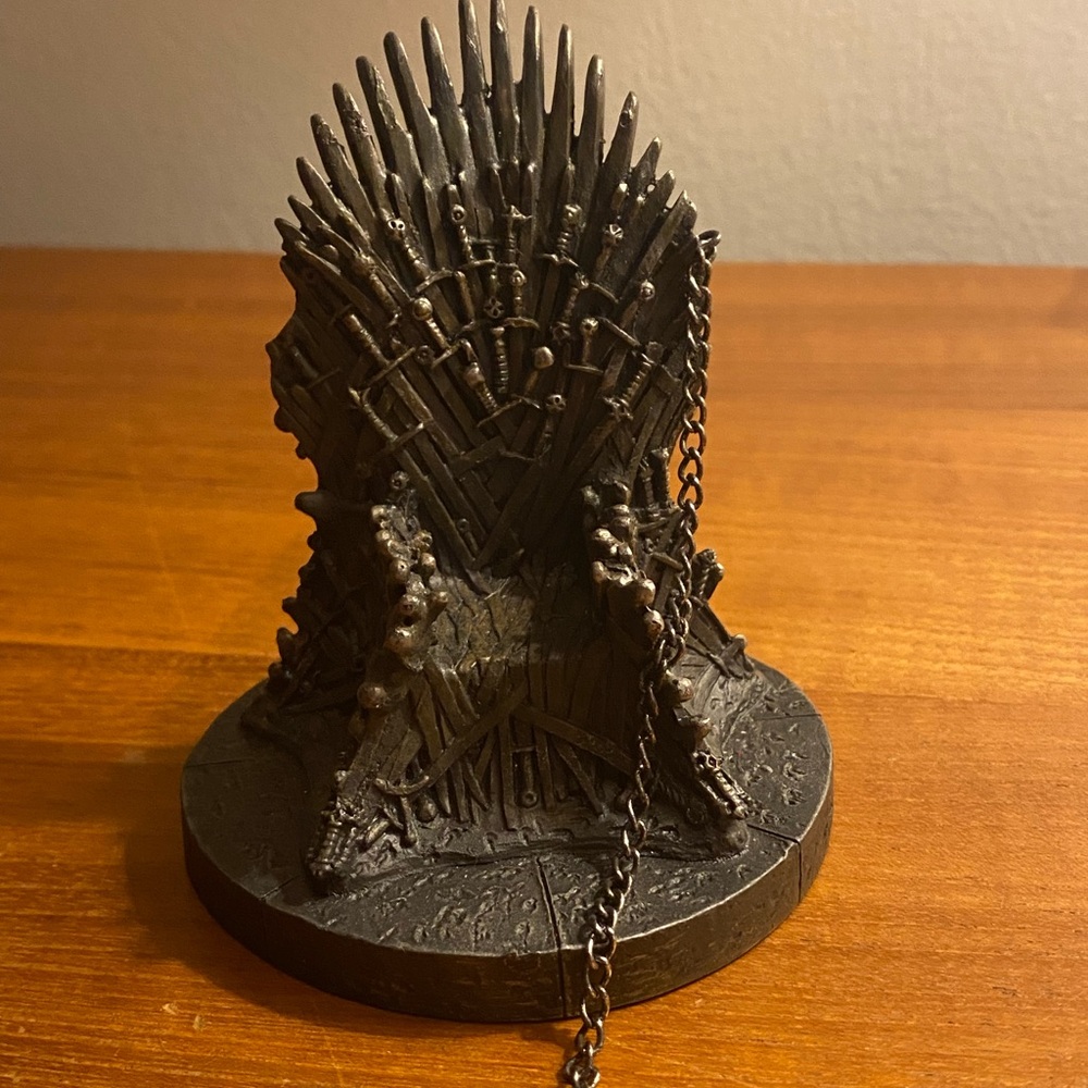 HBO Game of Thrones Iron Throne Ornament